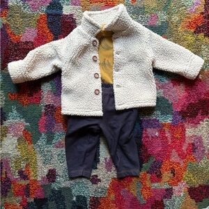 Cozy baby outfit